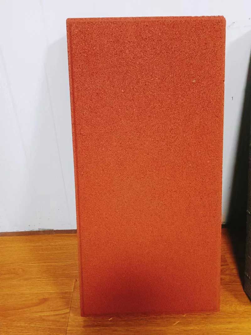 透水彩磚紅色300*600*60